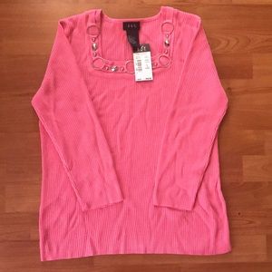 R.Q.T Pink Long Sleeve Shirt